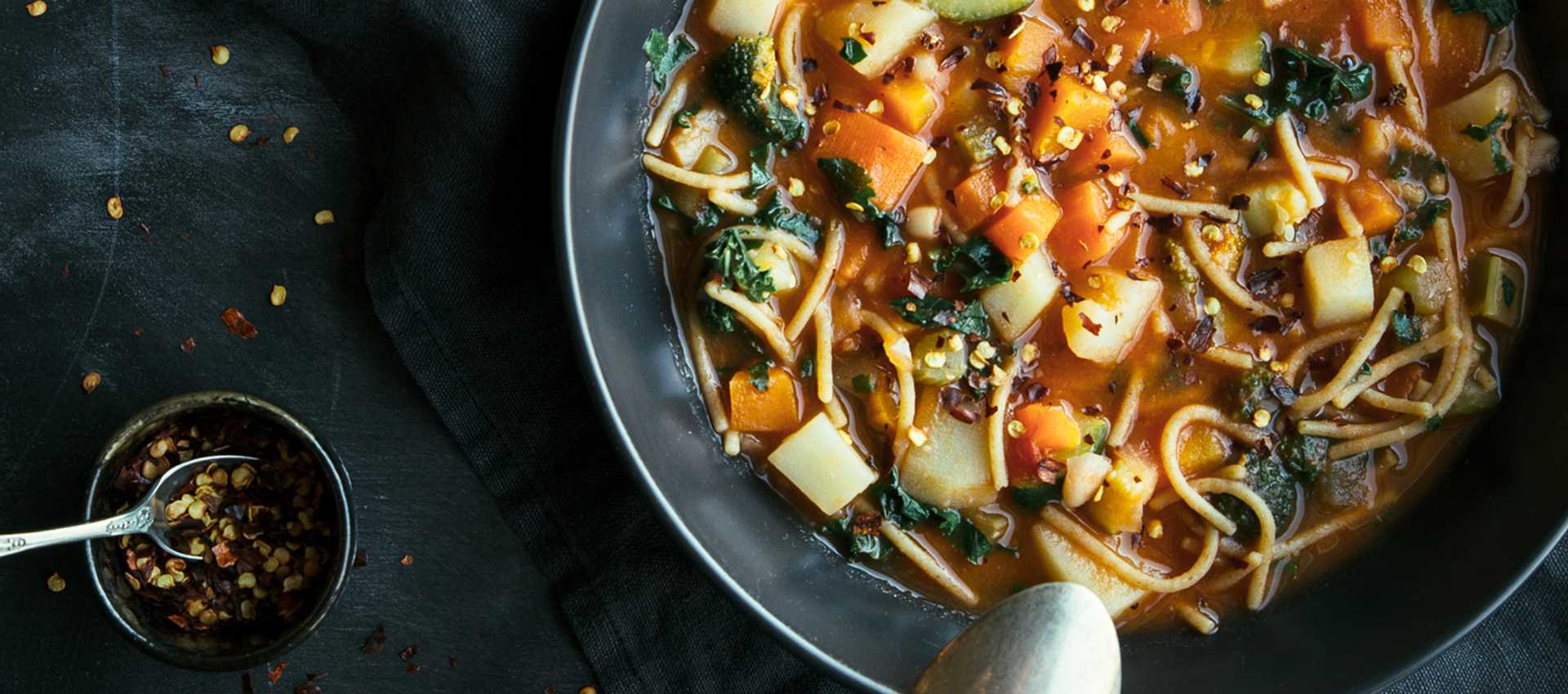 Vegan minestrone recipe
