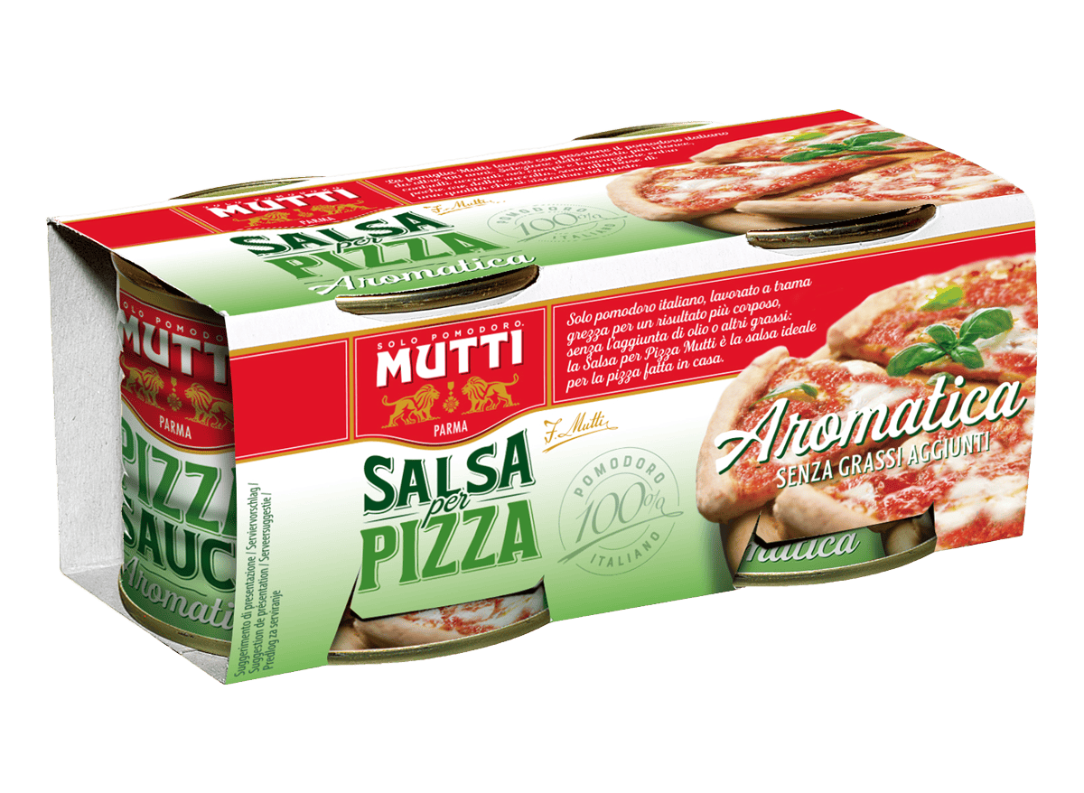 Salsa per pizza aromatizzata