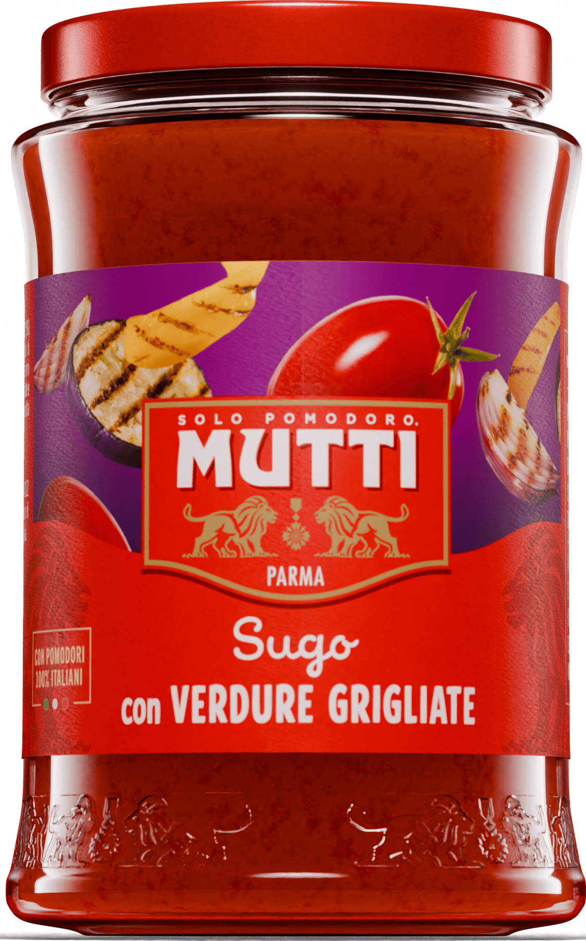 Sugo con pomodoro datterino e verdure grigliate