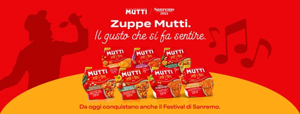 Zuppe Mutti, il gusto che si fa sentire