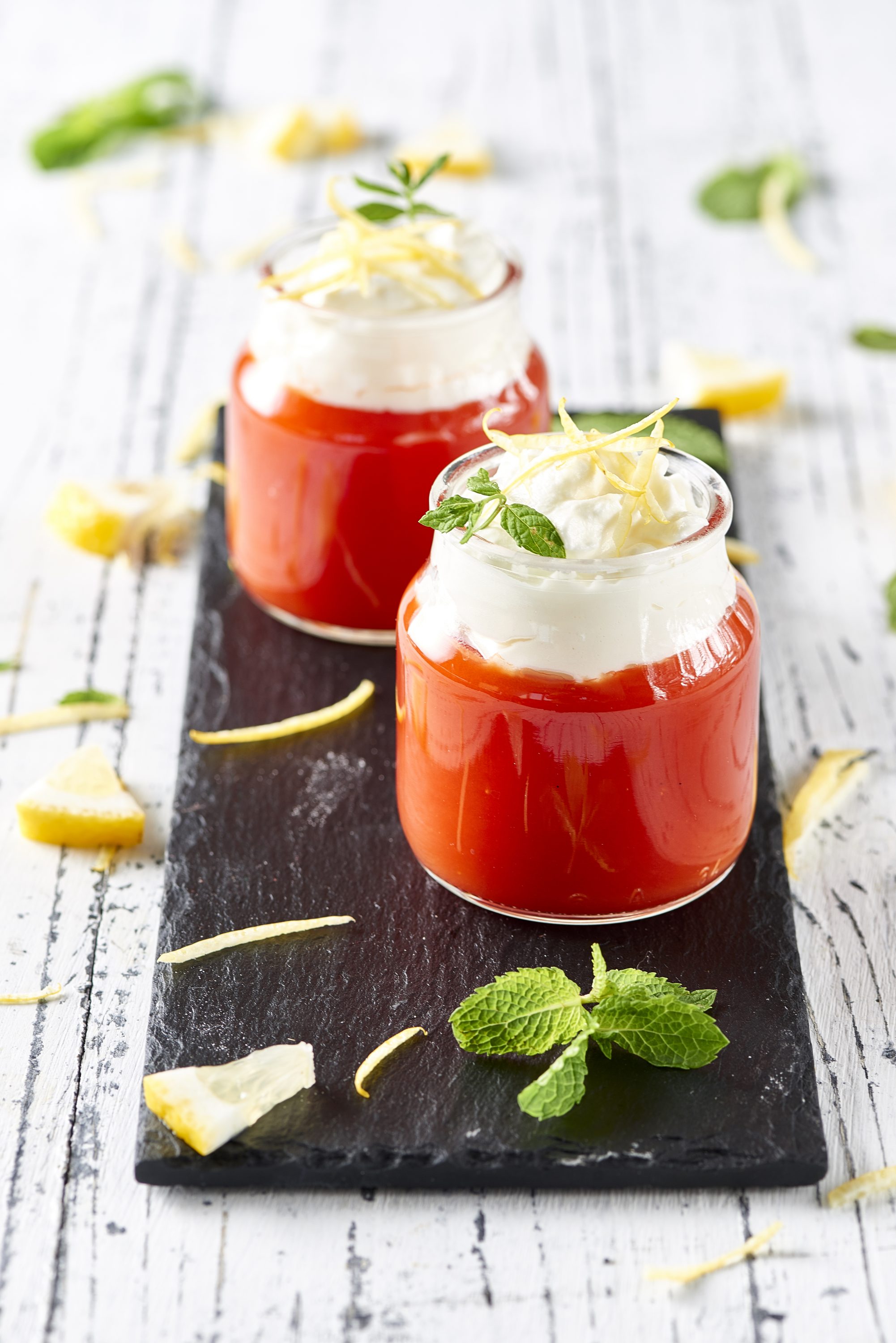Tomaattiricotta ja mintulla