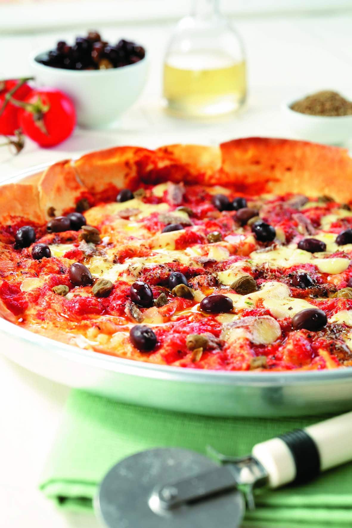 Pizza sardinia carasau leivasta