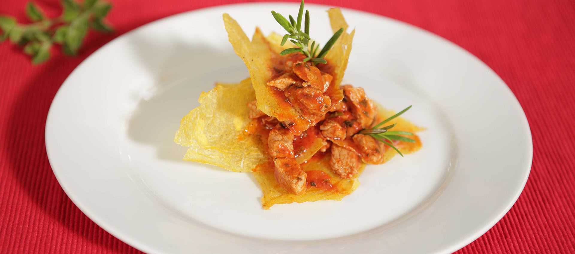 Polenta uunissa