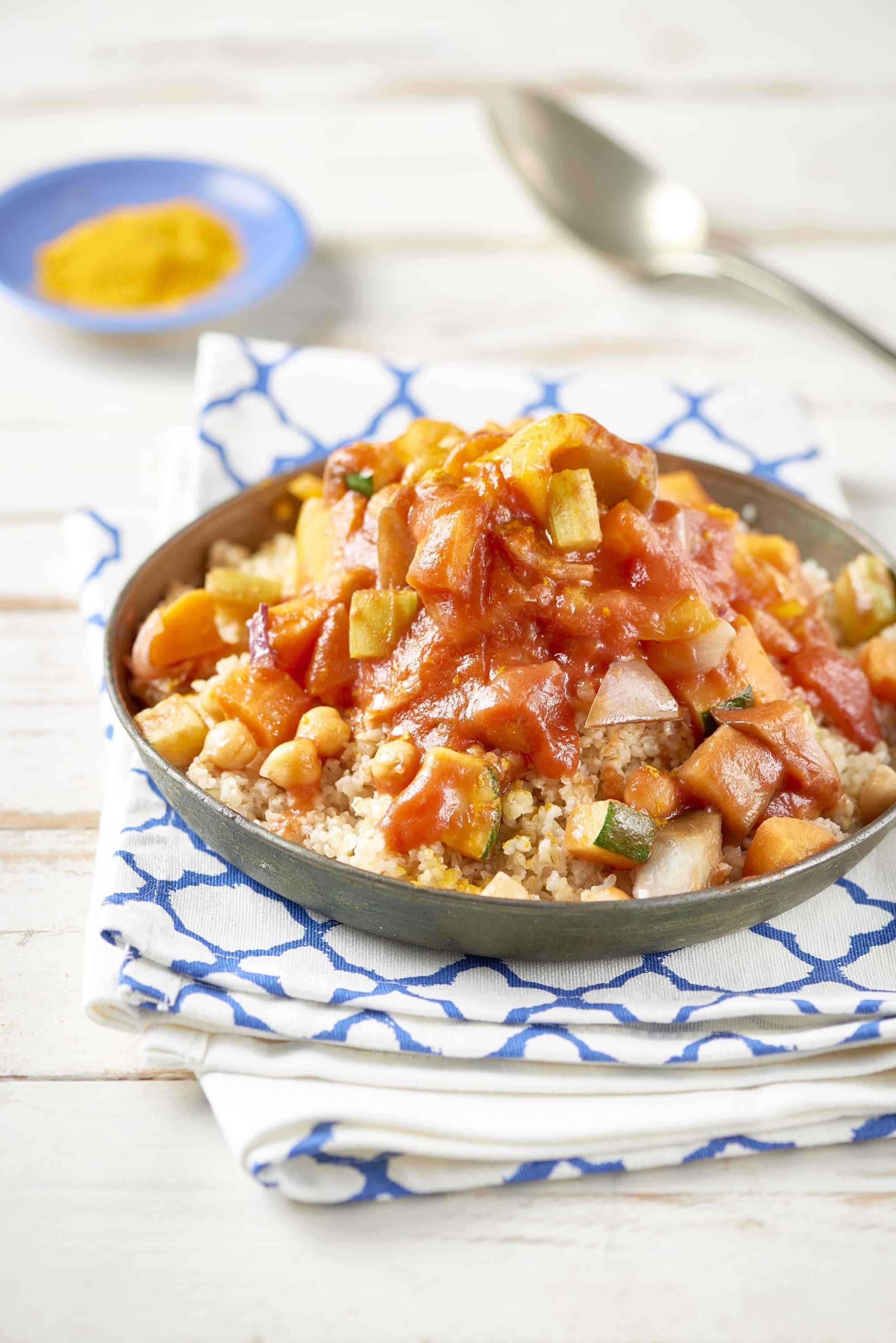 Kasvis couscous tomaatilla