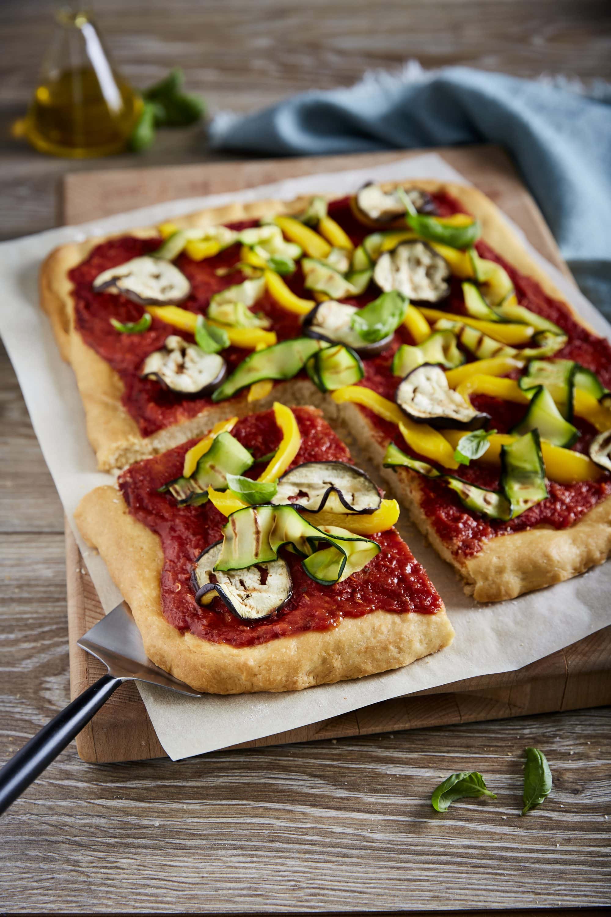 Vegaaninen pizza Vegaaninen pizza