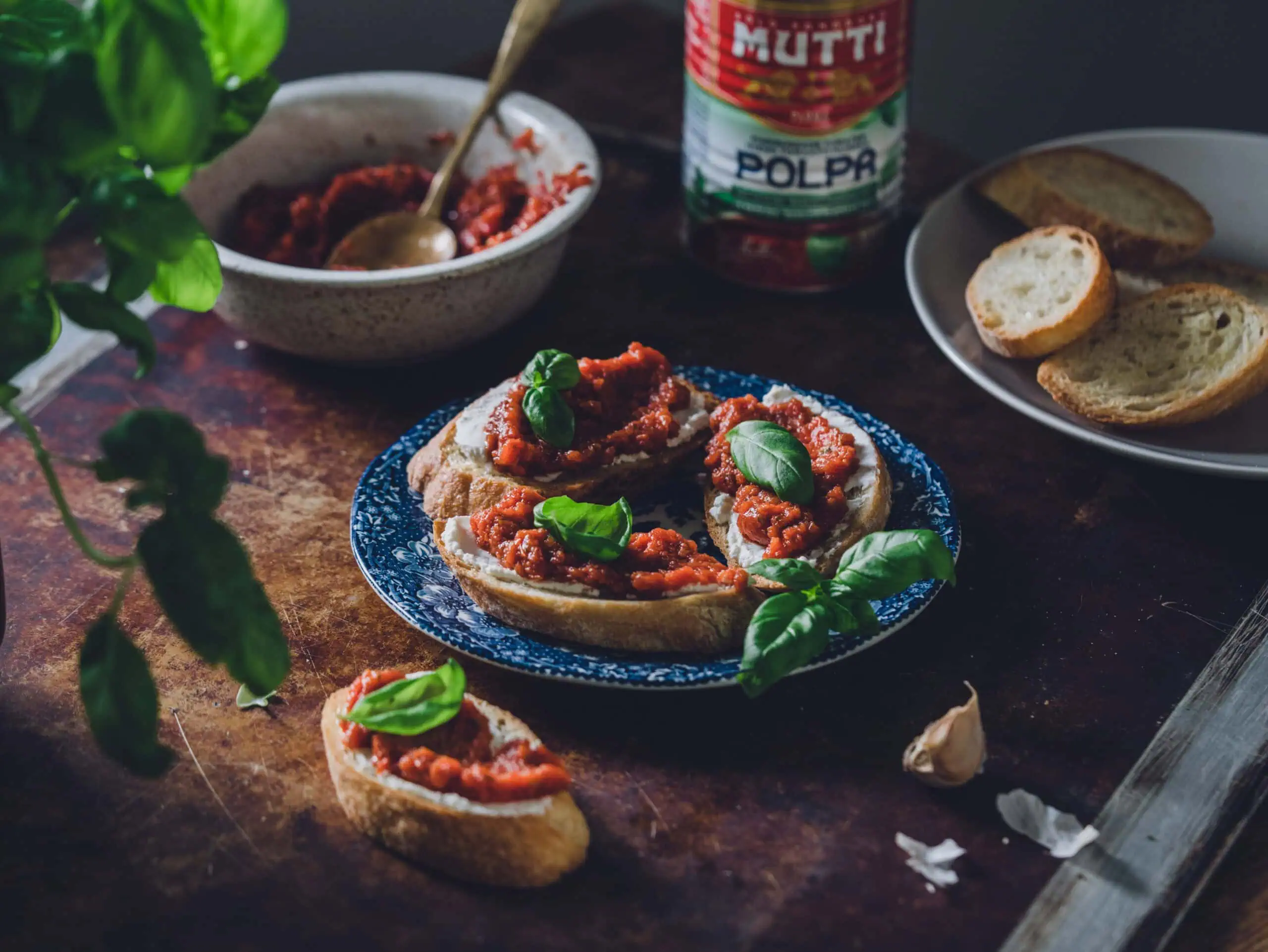 Basilika bruschetta