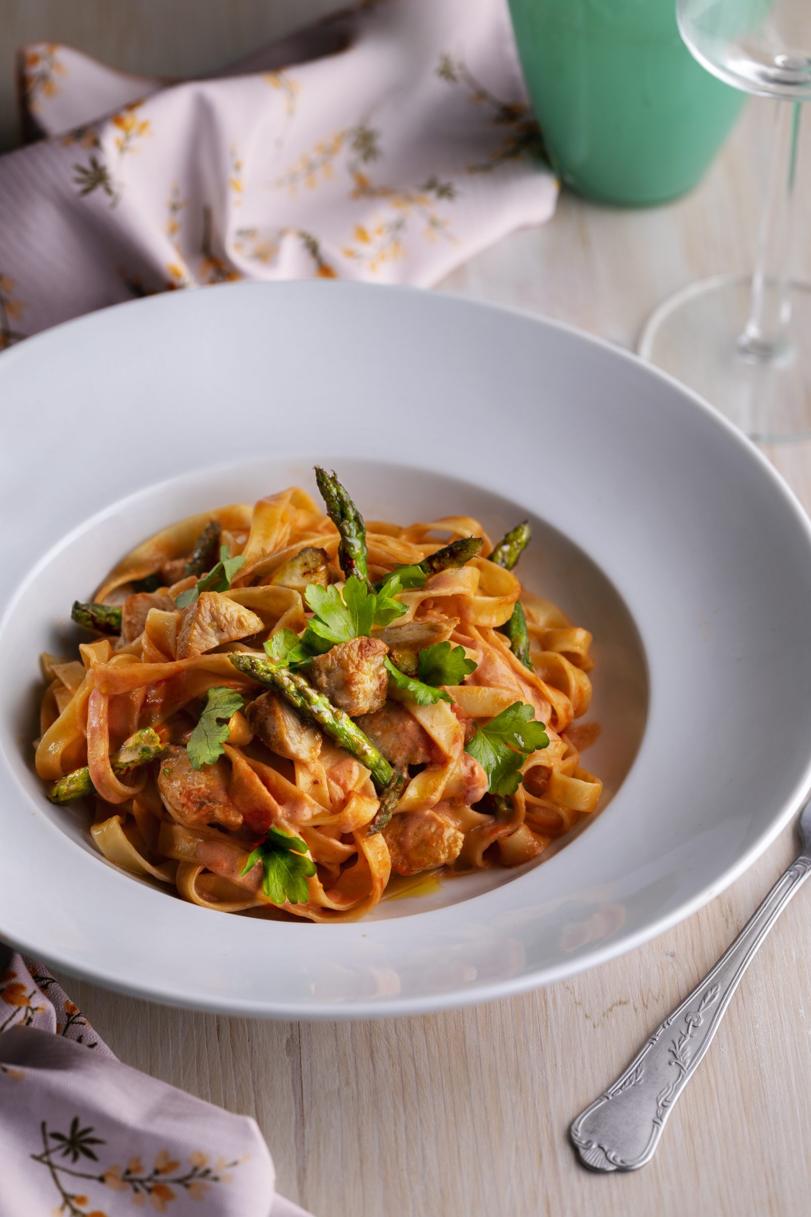 Graddig kycklingpasta