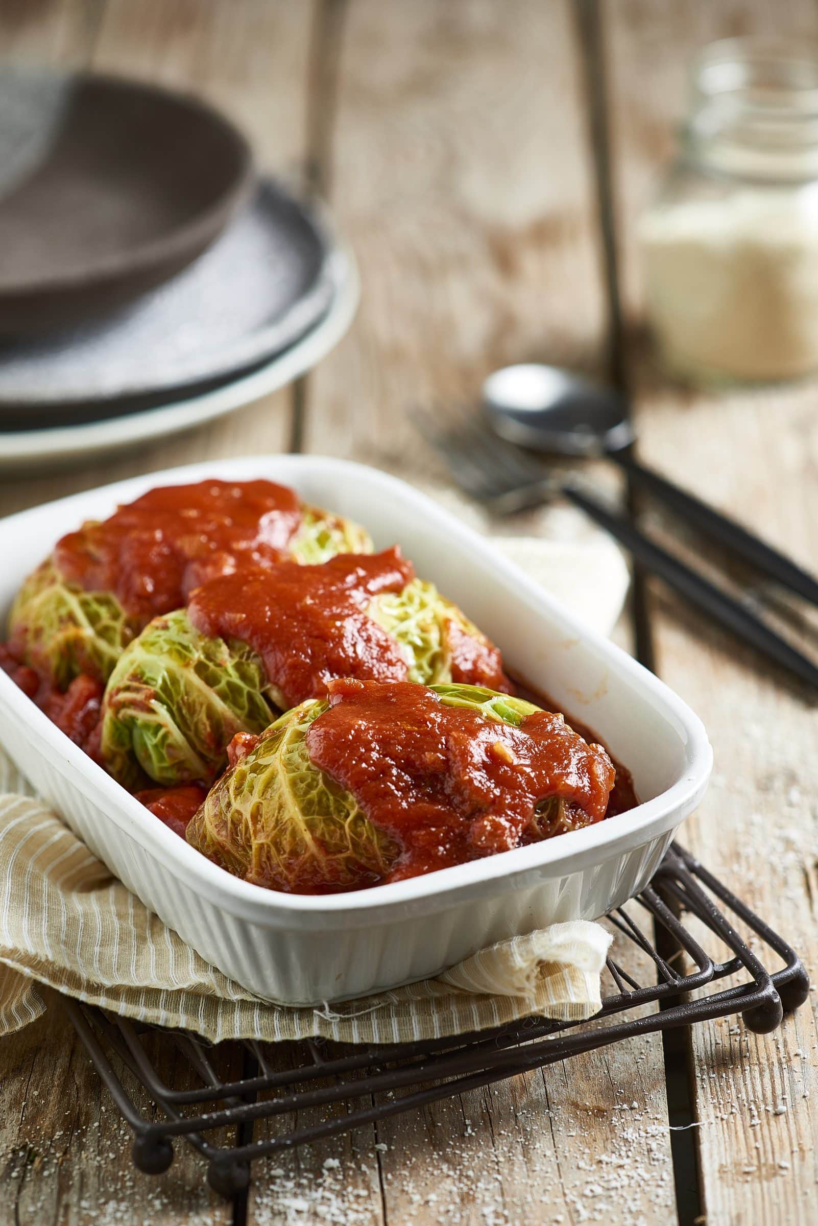 Stuffed Savoy Cabbage Rolls