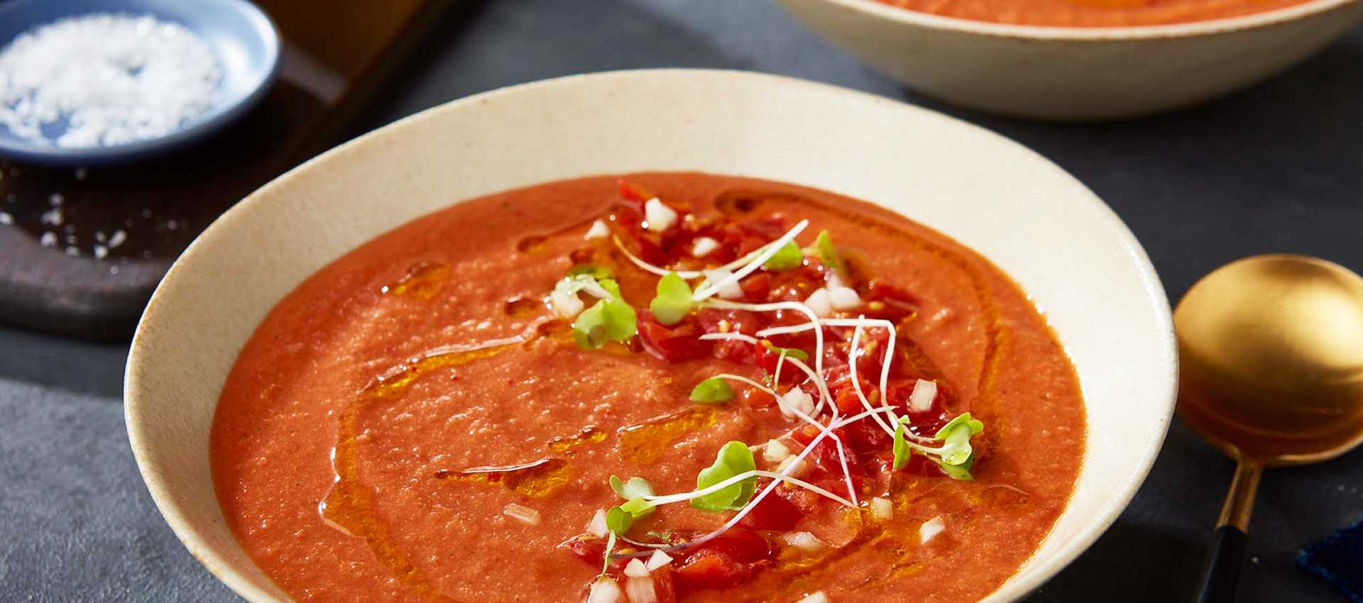 Zuppa Di Pomodoro with Tomato Puree