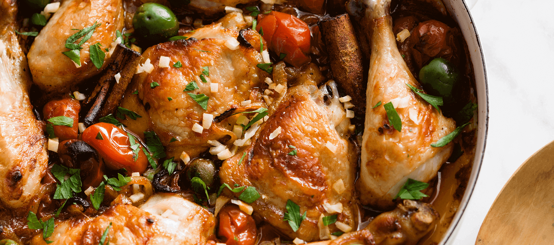 Sicilian Style Chicken with Datterini Tomatoes