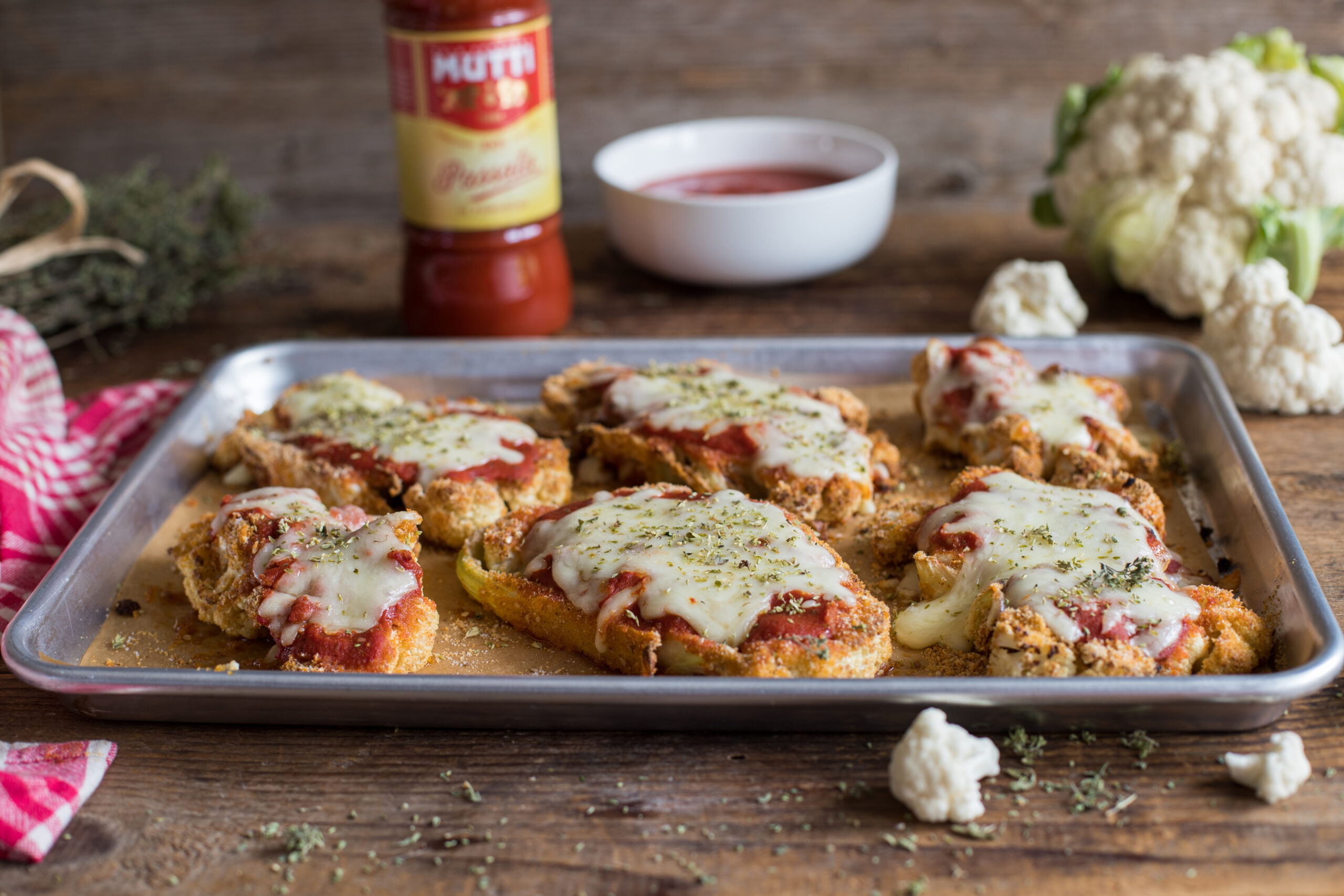 Mini Cauliflower Pizza