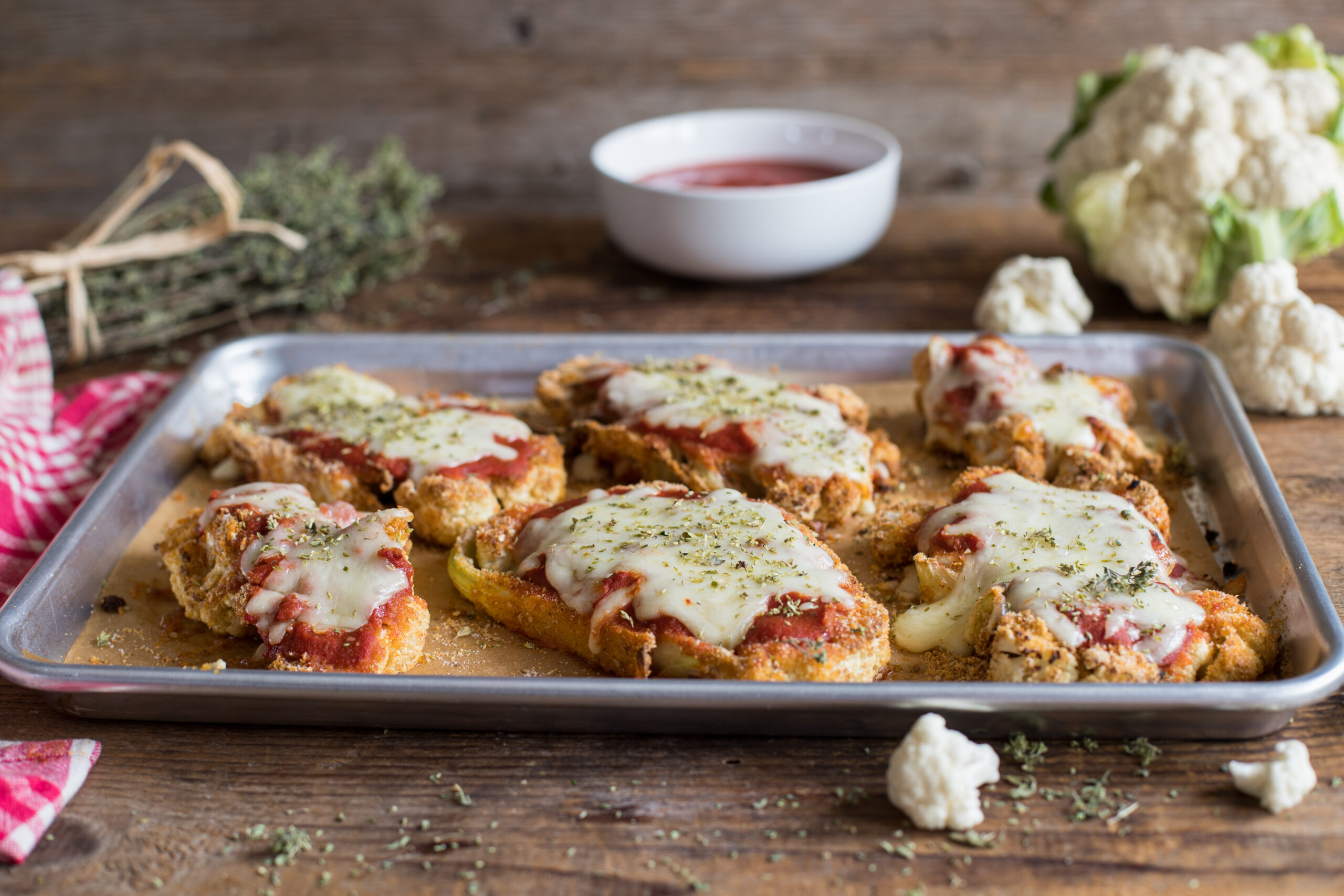 Mini Cauliflower Pizza