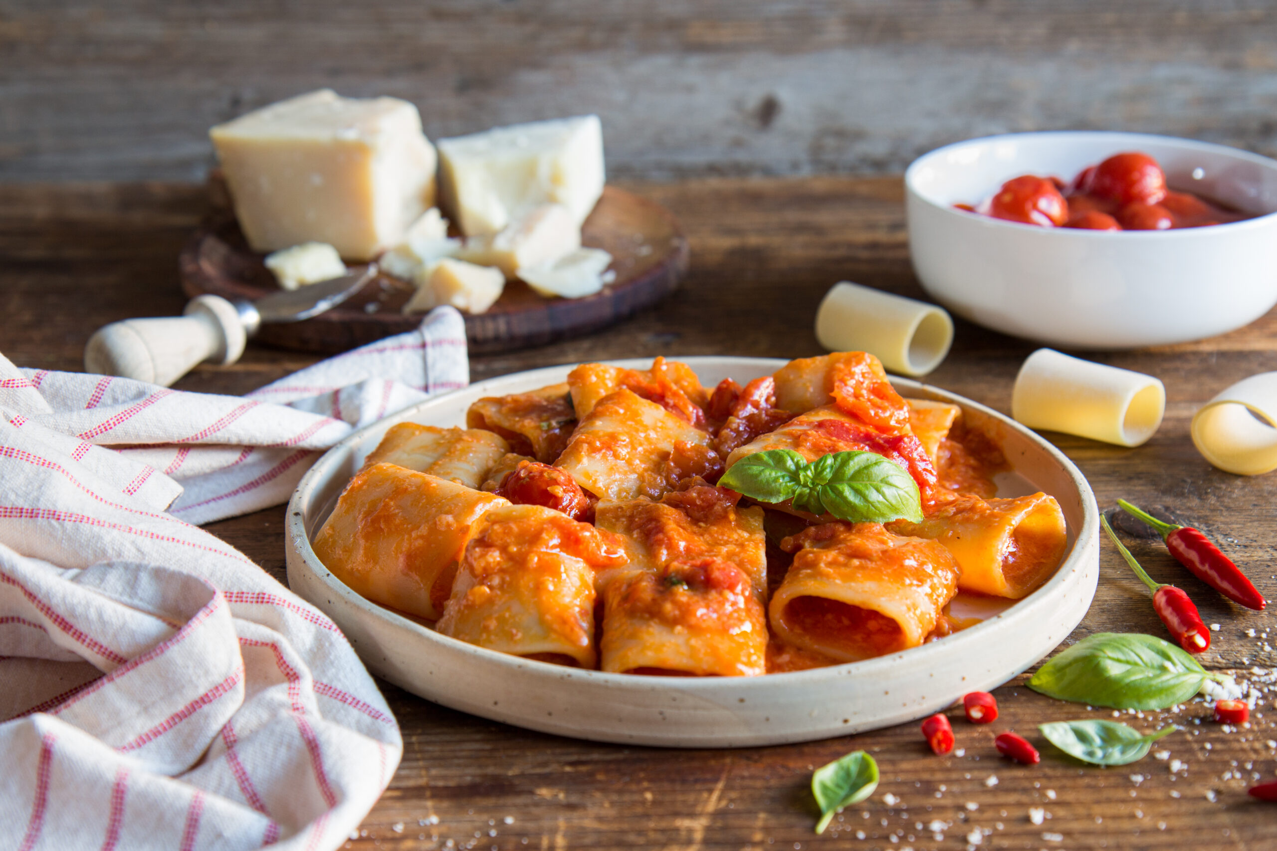 Paccheri allo Scarpariello