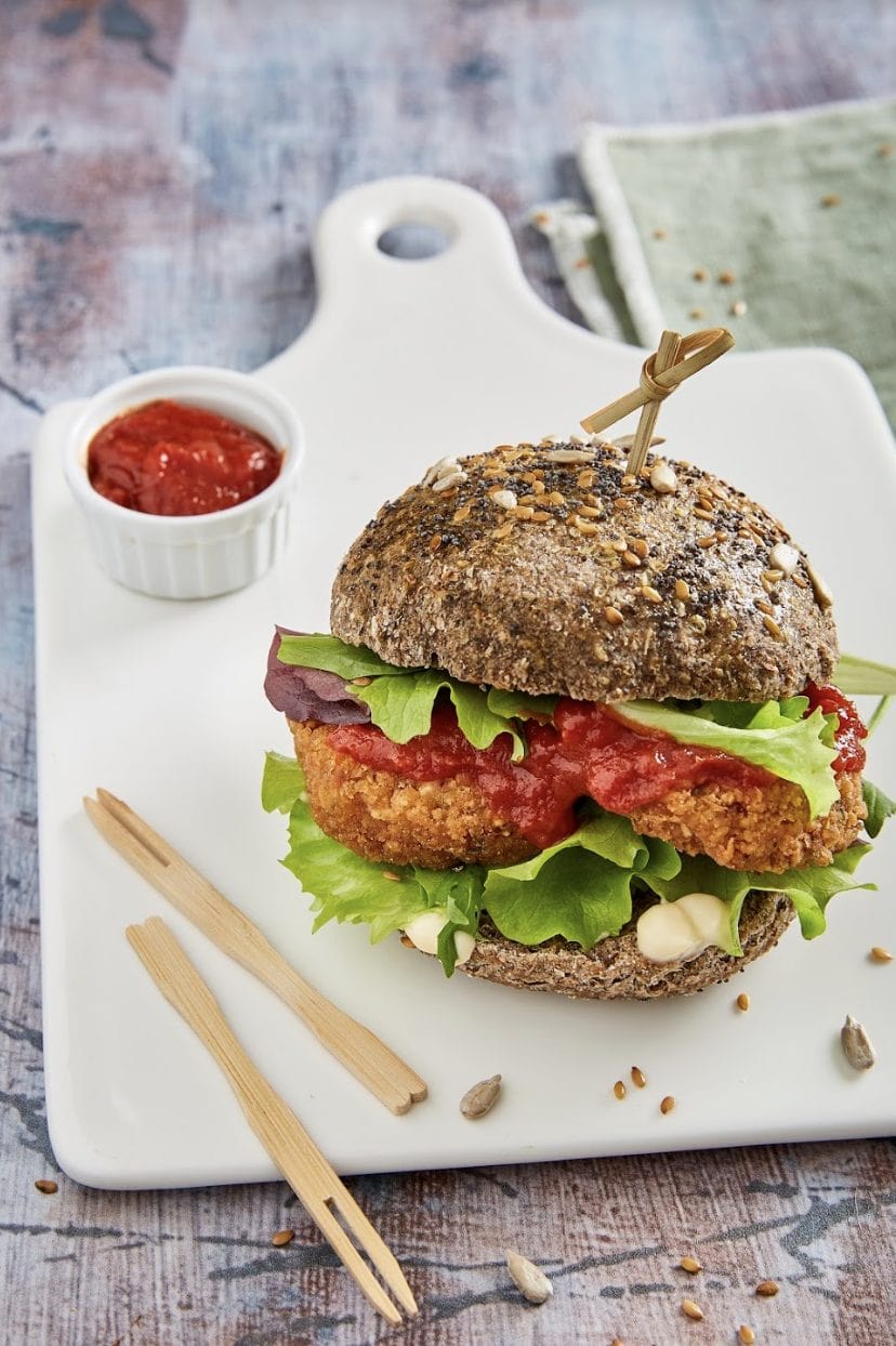 Falafel hampurilainen
