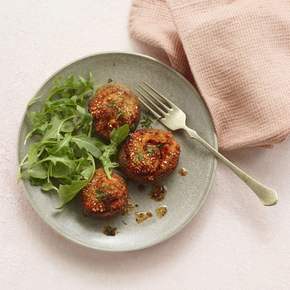 Champignon portobello farci à la féta